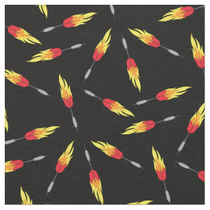 Darts Flaming Fly Game Sports Stof