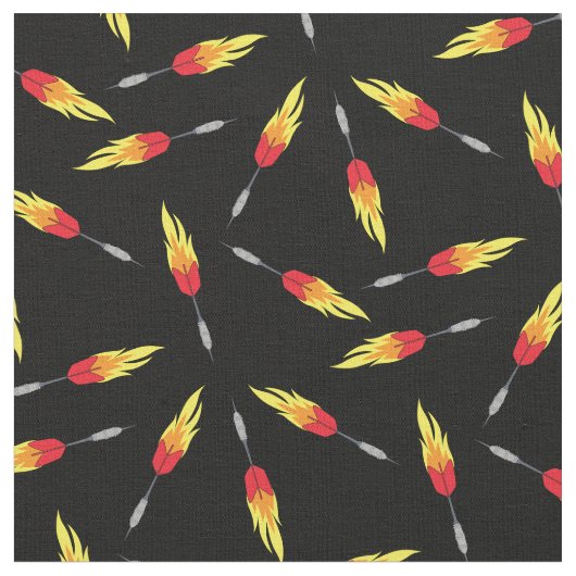 Darts Flaming Fly Game Sports Stof (Close Up)