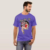 Darts Funny, gewoon de tip die ik Sexy Pinup beloo T-shirt (Voorkant volledig)