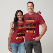 Darts Funny Gezegde Hobby T-shirt (Unisex)