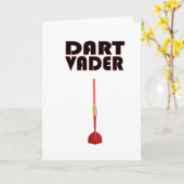 Darts Gezegden Grappig Man Motive Darts Gift Idee Kaart (Gele Bloem)