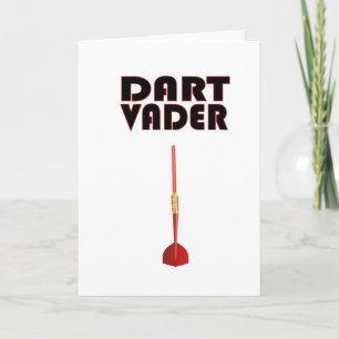 Darts Gezegden Grappig Man Motive Darts Gift Idee Kaart