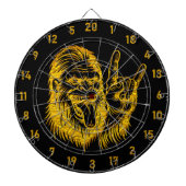 Darts gooien, Bigfoot vinden (misschien) Dartbord (Voorkant)