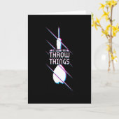 Darts gooien kaart (Gele Bloem)