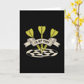 Darts, ik zou dat Bullseye Kaart (Gele Bloem)