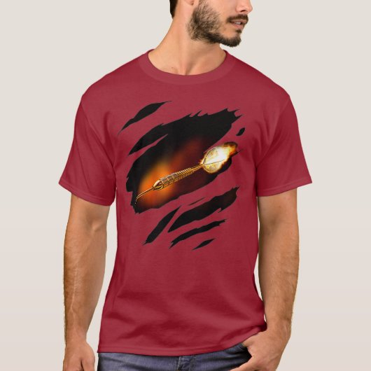 Darts in mij Dart T-shirt (Voorkant)