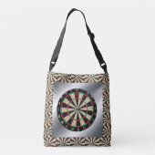 Darts Inspirerend ontwerp, Crossbody Tas (Achterkant)