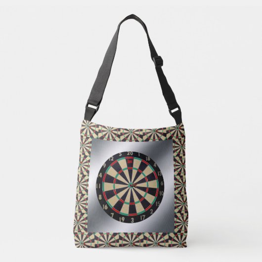 Darts Inspirerend ontwerp, Crossbody Tas (Voorkant)
