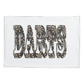 Darts is het woord, Pillowcase Kussensloop (Achterkant)