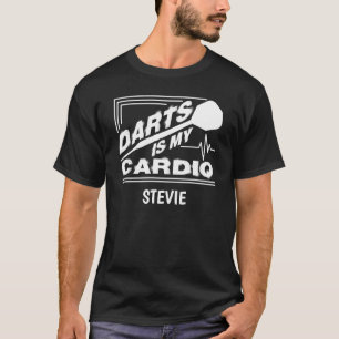 Darts is mijn cardio - Grappige Darts Speler Citaa T-shirt