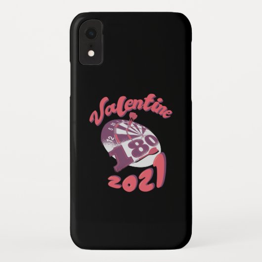 Darts is mijn Valentijn 2021 Case-Mate iPhone Case (Achterkant)