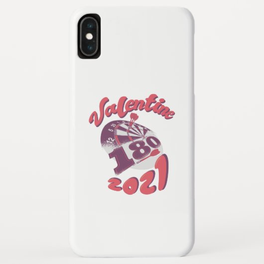 Darts is mijn Valentijn 2021 Case-Mate iPhone Case (Achterkant)
