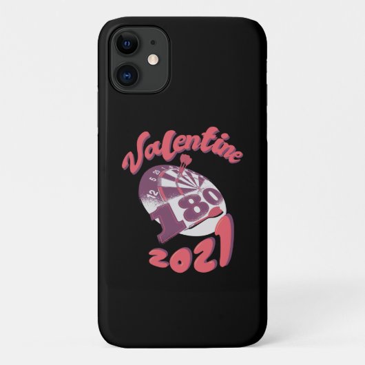 Darts is mijn Valentijn 2021 Case-Mate iPhone Case (Achterkant)