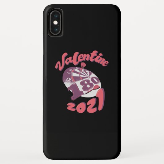 Darts is mijn Valentijn 2021 Case-Mate iPhone Case (Achterkant)