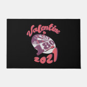 Darts is mijn Valentijn 2021 Deurmat (Voorkant)