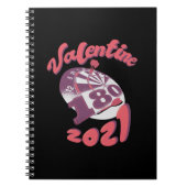 Darts is mijn Valentijn 2021 Notitieboek (Voorkant)