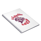 Darts is mijn Valentijn 2021 Notitieboek (Rechterzijde)