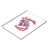 Darts is mijn Valentijn 2021 Notitieboek (Linkerzijde)