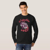 Darts is mijn Valentijn 2021 T-shirt (Voorkant volledig)