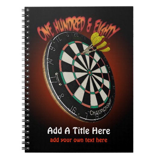 Darts Journaal Notitieboek (Voorkant)