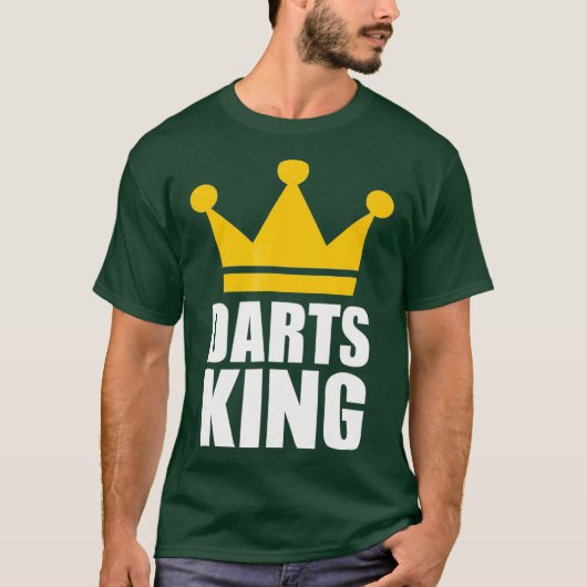 Darts king t-shirt (Voorkant)