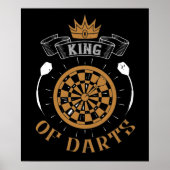 Darts - kunstkoning poster (Voorkant)
