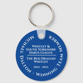 Darts League Trophy Sleutelhanger