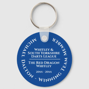 Darts League Trophy Sleutelhanger