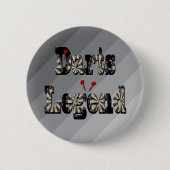 Darts Legend Afbeelding Logo, Ronde Button 5,7 Cm (Voorkant)