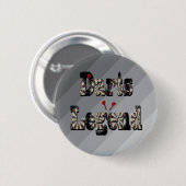 Darts Legend Afbeelding Logo, Ronde Button 5,7 Cm (Voorkant /achterkant)