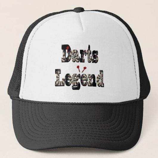 Darts Legend Afbeelding Logo, Trucker Pet (Voorkant)