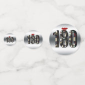 Darts Legend, de perfecte Score, Confetti (Achterkanten)