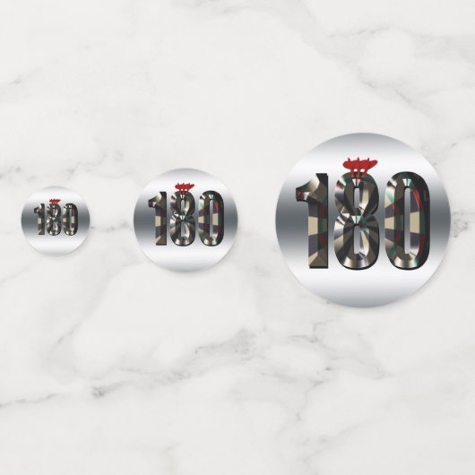 Darts Legende, De Perfecte Score,  Confetti (Voorkanten)