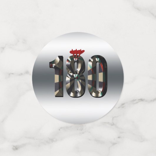 Darts Legende, De Perfecte Score,  Confetti (Kleine voorkant)