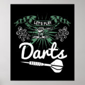 Darts - Let's Play Darts Poster (Voorkant)