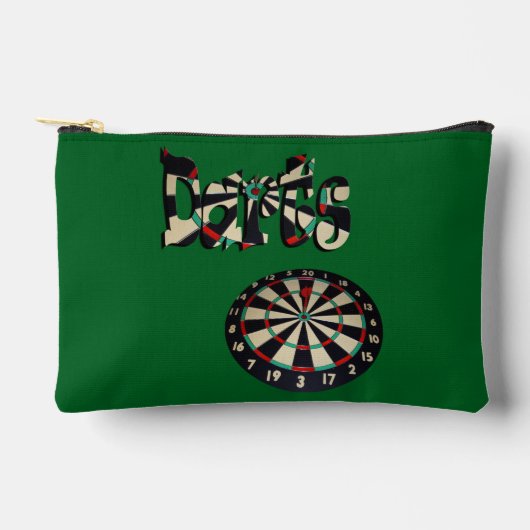 Darts Logo Met Dartbord, Etui (Voorkant)