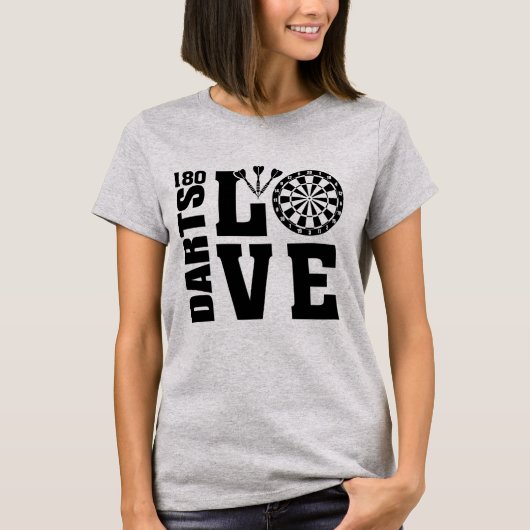 Darts Love T-shirt (Voorkant)