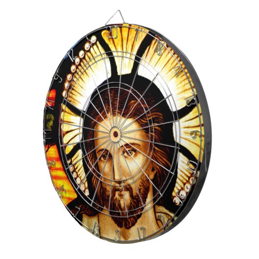 Darts met Jezus Dartbord (Voorkant Rechts)