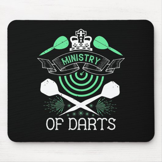 Darts - ministerie van Darts Muismat (Voorkant)