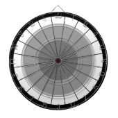 Darts Modern Grey Black Bulls' Eye Challenge Dartbord (Voorkant)