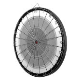 Darts Modern Grey Black Bulls' Eye Challenge Dartbord (Voorkant Rechts)
