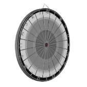 Darts Modern Grey Black Bulls' Eye Challenge Dartbord (Voorkant Links)