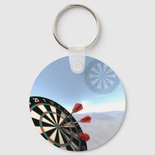 Darts-ontwerp Sleutelhanger (Voorkant)