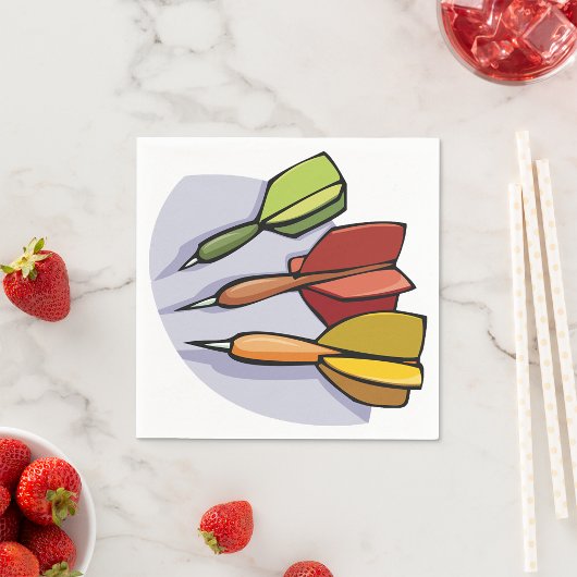 Darts Paper Napkins Servetten