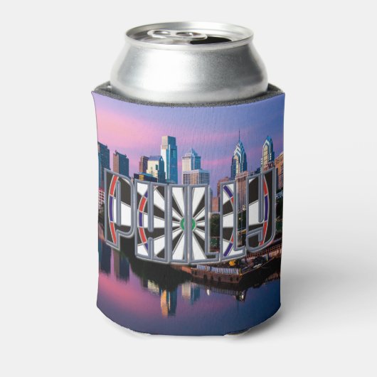 Darts Philly Darts gericht op Fluid Hugger Blikjeskoeler (Blikje Achterkant)