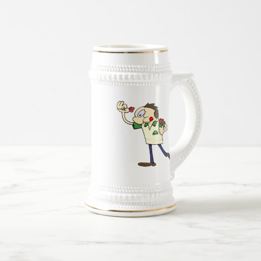 Darts player bierpul (Voorkant rechts)