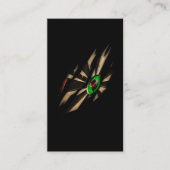 Darts Player Dart Throwing Dart Board Visitekaartje (Voorkant)