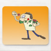 Darts player muismat (Voorkant)