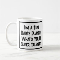 Darts Player Super Talent KoffieMok