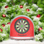 Darts Player Winner Award Champion Sneeuwbol (Kerstmis)